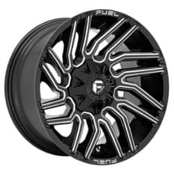 Fuel Typhoon D773 20x9 5x114.3/5x127 1 ET 78.1 CB Gloss Black Milled