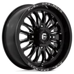 Fuel UTV D821 Arc 18x7 4x156 13 ET 132 CB Gloss Black Milled