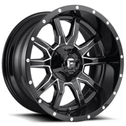 Fuel Vandal D627 17x9 5x114.3/5x127 1 ET 78.1 CB Gloss Black & Milled