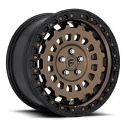 Fuel Zephyr D634 17x9 6x139.7 -12 ET 106.1 CB Matte Bronze / Black