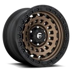 Fuel Zephyr D634 20x9 5x127 20 ET 71.5 CB Matte Bronze / Black