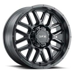 GFX TM5 17x8.5 5x127/5x139.7 0 ET 78.3 CB Matte Black