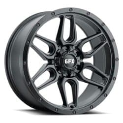 GFX TR-18 17x8.5 5x127 -6 ET 71.5 CB Matte Black