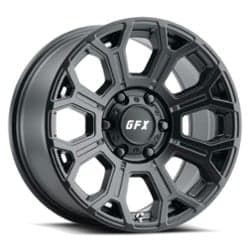 GFX TR19 16x8.5 6x139.7 0 ET 106.2 CB Matte Black