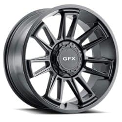 GFX TR21 18x9 6x135 12 ET 93.2 CB Matte Black