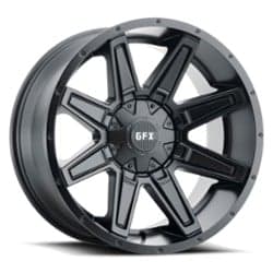 GFX TR23 17x8.5 5x114.3/5x127 18 ET 71.6 CB Matte Black