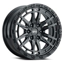 GFX TR-24 17x9 6x135/6x139.7 12 ET 95.2 CB Matte Black