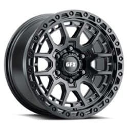 GFX TR-25 17x9 6x135 12 ET 87.1 CB Matte Black