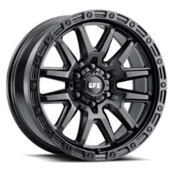 GFX TR-26 17x9 6x135 0 ET 87.1 CB Matte Black