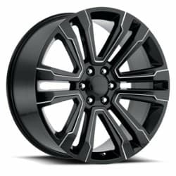 O.E. Revolution G-10 24x10 6x139.7 24 ET 78.1 CB Gloss Black Milled