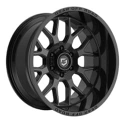 Gear Off Road 763B Raid 18x9 8x180 18 ET 124.3 CB Gloss Black