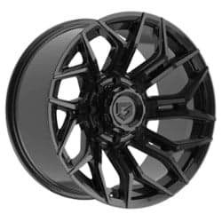 Gear Off Road 776B Flair 20x9 8x180 18 ET 124.3 CB Black