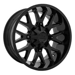 Hardrock Offroad H700 Affliction 20x9 5x127/5x139.7 0 ET 87 CB Gloss Black