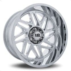 Hardrock Offroad Bones XPosed 20x10 6x135 -19 ET 87.1 CB Chrome