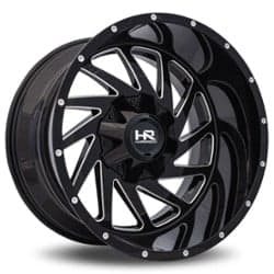 Hardrock Offroad H704 Crusher 20x10 6x135/6x139.7 -19 ET 108 CB Gloss Black Milled