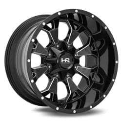 Hardrock Offroad H711 Devastator 20x12 6x135/6x139.7 -51 ET 108 CB Gloss Black Milled