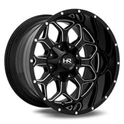 Hardrock Offroad H712 Indestructible 20x12 6x135/6x139.7 -51 ET 108 CB Gloss Black Milled