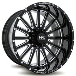 Hardrock Offroad H802 22x12 6x139.7 -51 ET 108 CB Gloss Black Milled