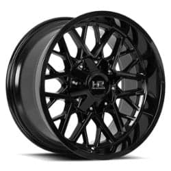 Hardrock Offroad H714 22x10 6x135/6x139.7 -25 ET 108 CB Gloss Black