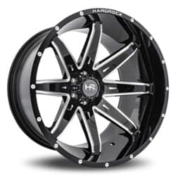 Hardrock Offroad PainKiller XPosed 26x14 8x170 -76 ET 125.2 CB Gloss Black Milled