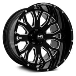 Hardrock Offroad Slammer XPosed 26x14 5x127 -76 ET 78.1 CB Gloss Black Milled