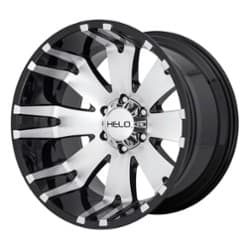 Helo HE917 20x9 5x127 0 ET 71.5 CB Gloss Black/Machined