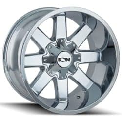 Ion Alloy 141 17x9 6x135/6x139.7 18 ET 106 CB Chrome