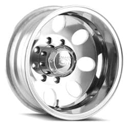 Ion Alloy 167 Dually Rear 16x6 8x170 -125 ET 130.2 CB Polished