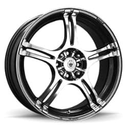 Konig Incident 16x7 4x100/4x114.3 40 ET 73.1 CB Graphite Machine Face