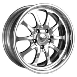 Intro Custom Malibu Exposed 17x10 -80 to 80 ET 108 CB Polished