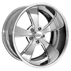 Intro Custom V-Rod Exposed 16x7 -80 to 80 ET 108 CB Polished