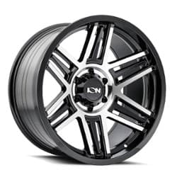 Ion Alloy 147 17x9 5x127 0 ET 78.1 CB Black Machined