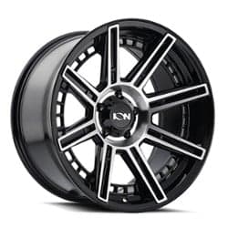 Ion Alloy 149 20x9 5x127 -12 ET 78.1 CB Black Machined