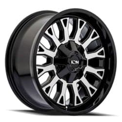 Ion Alloy 152 20x9 5x127/5x139.7 0 ET 87.1 CB Black/Machined