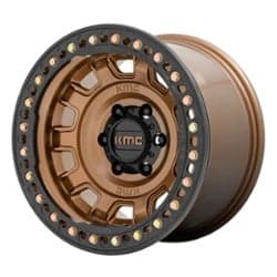 KMC KM236 Tank 17x9 5x127 -38 ET 71.5 CB Matte Bronze