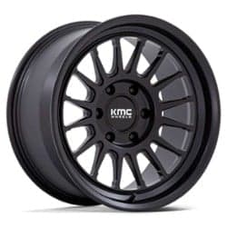 KMC KM447 Impact Forged 18x9 6x135 0 ET 87.1 CB Black