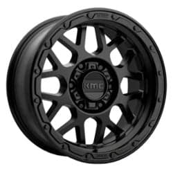 KMC KM535 Grenade Offroad 17x8.5 8x170 0 ET 125.5 CB Matte Black