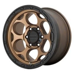 KMC KM541 Dirty Harry 17x8.5 6x135 18 ET 87.1 CB Matte Bronze Black Lip