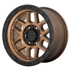 KMC KM544 Mesa 20x9 8x165.1 18 ET 125.5 CB Matte Bronze/Black