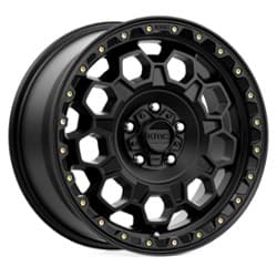 KMC KM545 Trek 17x8 5x108 38 ET 72.56 CB Satin Black