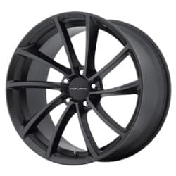 KMC KM691 Spin 19x9.5 5x112 40 ET 72.56 CB Satin Black