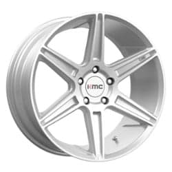 KMC KM712 Prism 24x10 6x135 30 ET 87.1 CB Brushed Silver