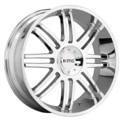 KMC KM714 Regulator 24x10 Blank 5 Lug/Blank 6 Lug 30 ET 72.56 CB Chrome