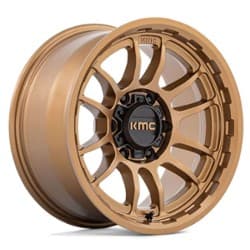 KMC KM727 Wrath 17x8.5 5x127 -10 ET 71.5 CB Matte Bronze