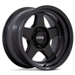 KMC KM728 Lobo 17x8.5 6x120 -10 ET 66.9 CB Matte Black