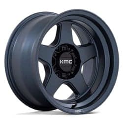 KMC KM728 Lobo 17x8.5 6x120 -10 ET 66.9 CB Metallic Blue