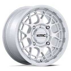 KMC UTV KS139 Technic 15x7 4x156 38 ET 115.1 CB Silver Machined