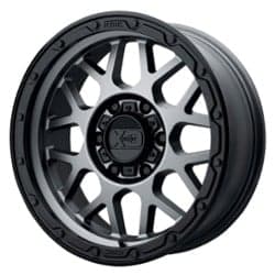 XD Series XD135 Grenade OR 20x9 6x114.3 18 ET 66.1 CB Matte Gray With Matte Black Lip