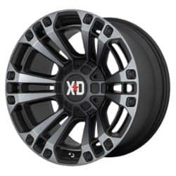 XD Series XD851 20x10 5x127/5x139.7 -18 ET 78.3 CB Satin Black With Gray Tint