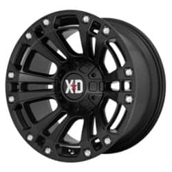 XD Series XD851 Monster 3 20x10 5x127/5x139.7 -18 ET 78.3 CB Satin Black